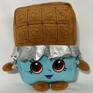 Shopkins Cheeky Chocolate in Blue Wrapper Plush Stuffed Animal Toy